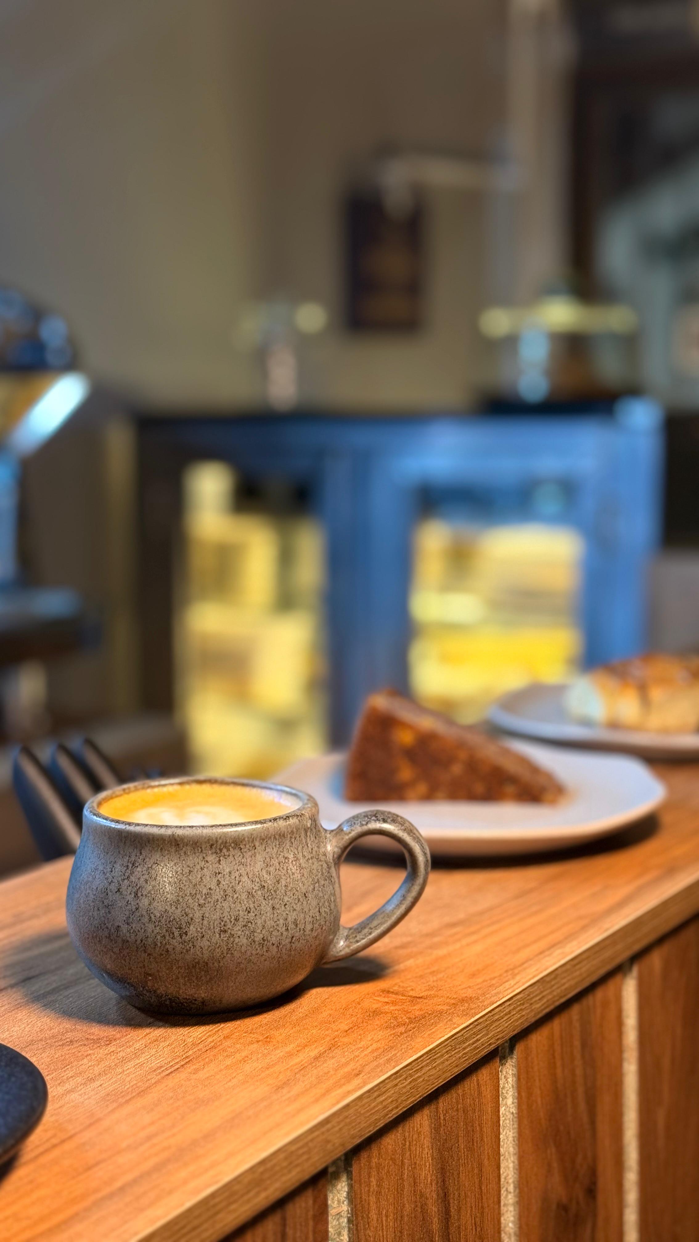 Cappuccino con banano Santa Cocoa